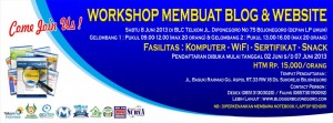 Workshop Membuat Blog Dan Website