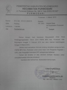 Lowongan Kerja PNPM MPd Kec. Purwosari