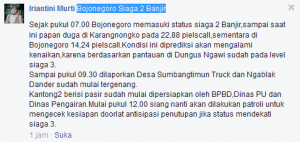 Bojonegoro Siaga 2 Banjir