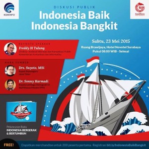 Free, Diskusi Publik Indonesia Baik Indonesia Bangkit
