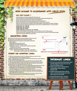 From Blogger To Blogpreneur With Jarvis Store