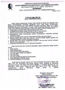 Lowongan Kerja BPMPD Kab. Bojonegoro