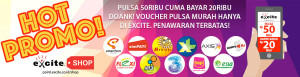 Promo Pulsa Rp. 50.000 Bayar Rp. 20.000 Saja!