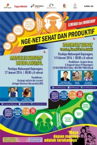 Ikuti Seminar Internet Sehat (Cerdas, Kreatif dan Produktif)