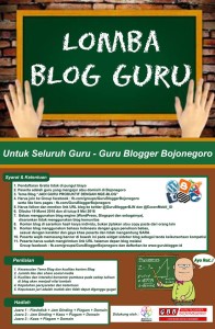 Ikuti Kompetisi Blog Guru