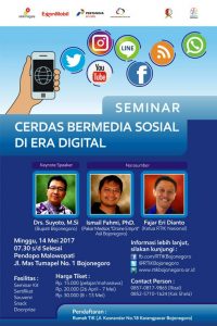 Netizen Yuk Ikut! Seminar Cerdas Bermedia Sosial Di Era Digital