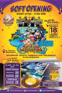 Akan di Buka GoFun Waterpark Terbesar di Bojonegoro